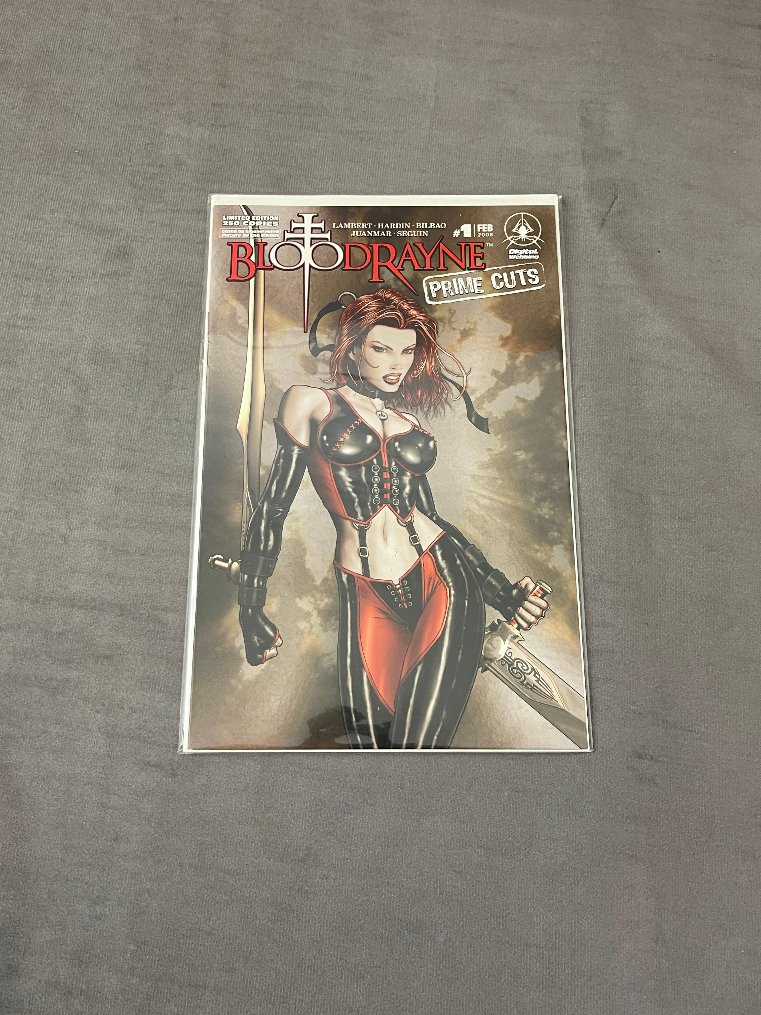 Bloodrayne: Prime Cuts #1 Limited Edition Digital Webbing Comic Book