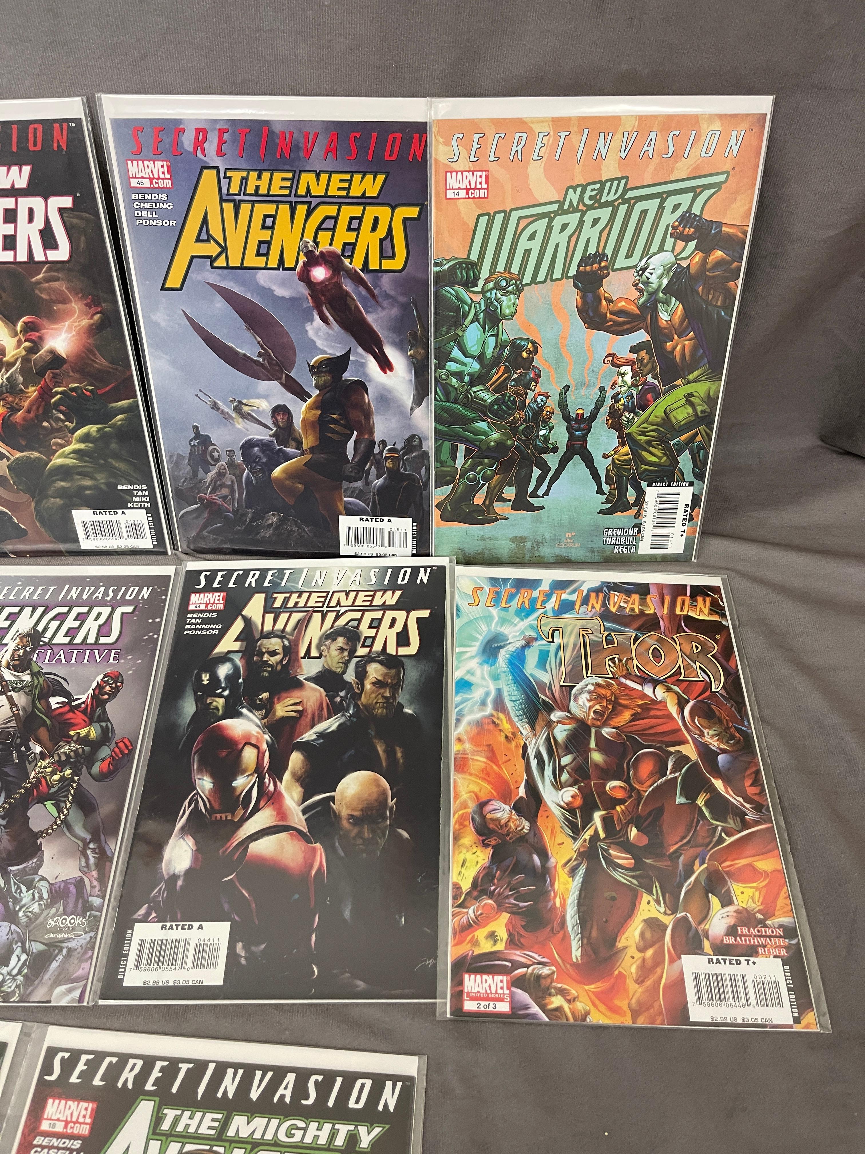 Marvel Secret Invasion Comic Book Collection Lot