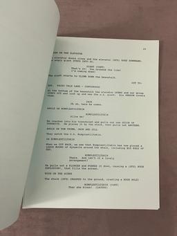 The Addams Family "Jack and Jill and the Beanstalk" VIntage Script