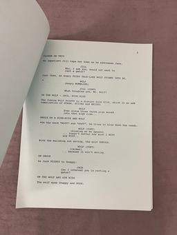 The Addams Family "Jack and Jill and the Beanstalk" VIntage Script