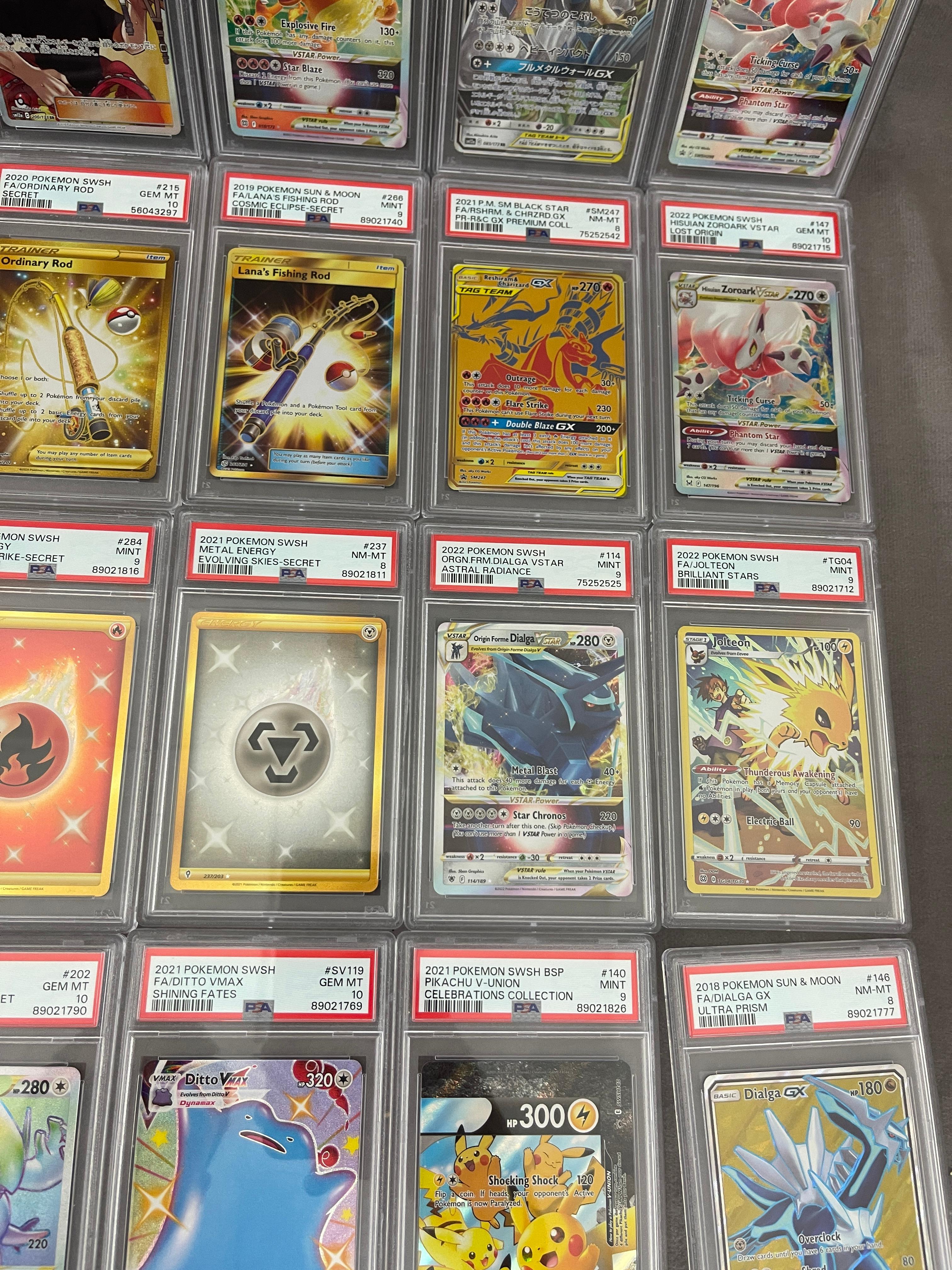 (77) Pokemon PSA Graded Cards