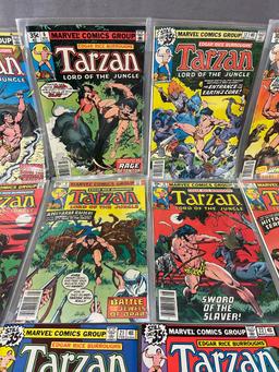 VINTAGE COMIC BOOK COLLECTION TARZAN KUNG-FU LOT 19