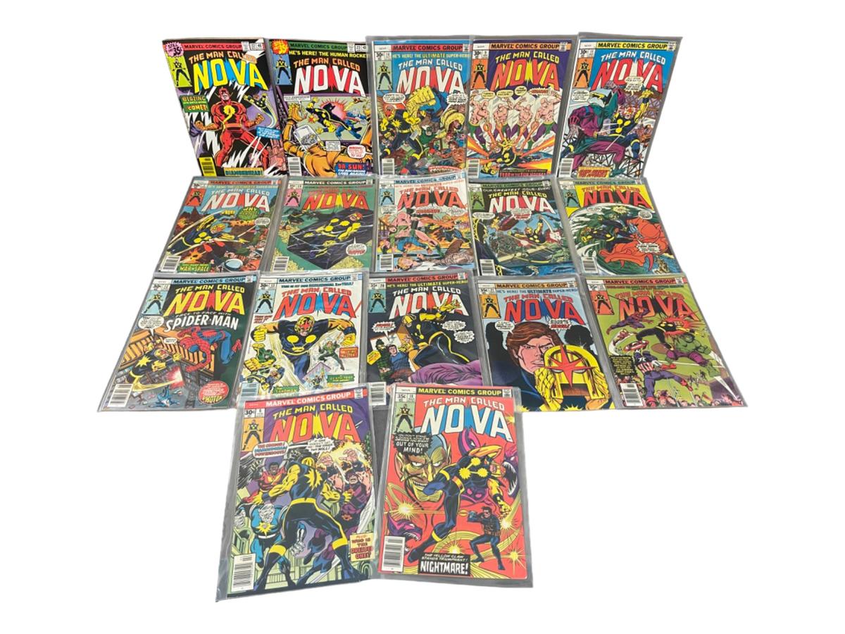 VINTAGE COMIC BOOK COLLECTION NOVA LOT 17