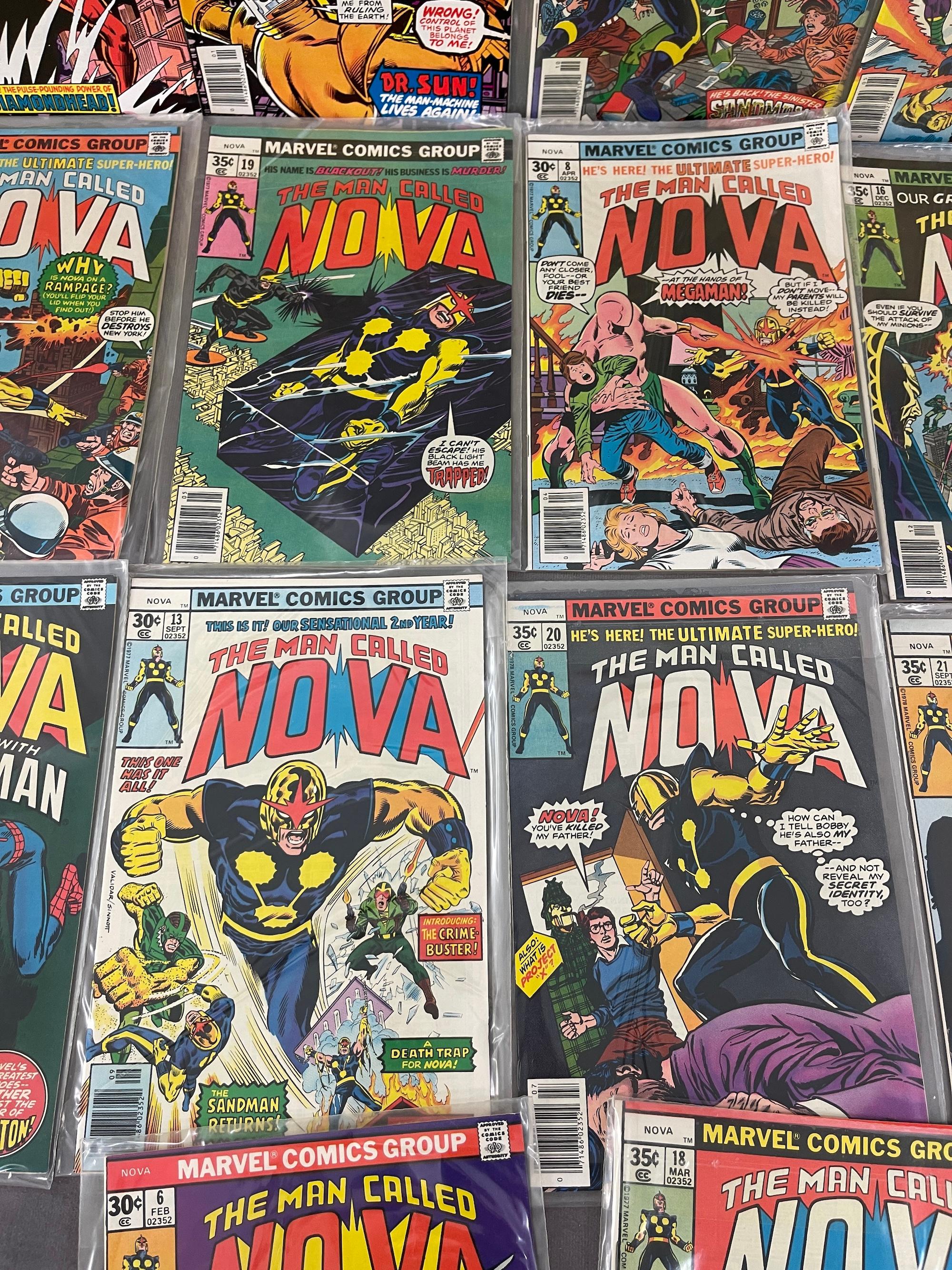 VINTAGE COMIC BOOK COLLECTION NOVA LOT 17