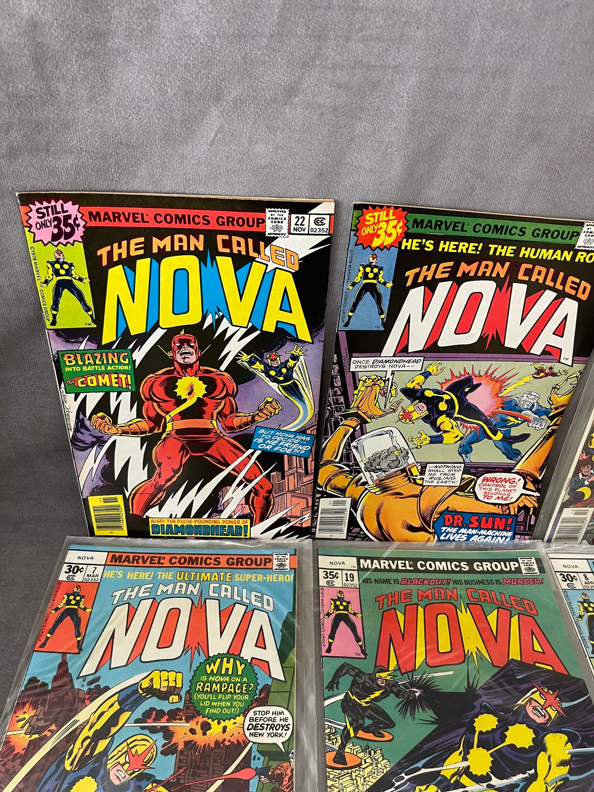 VINTAGE COMIC BOOK COLLECTION NOVA LOT 17