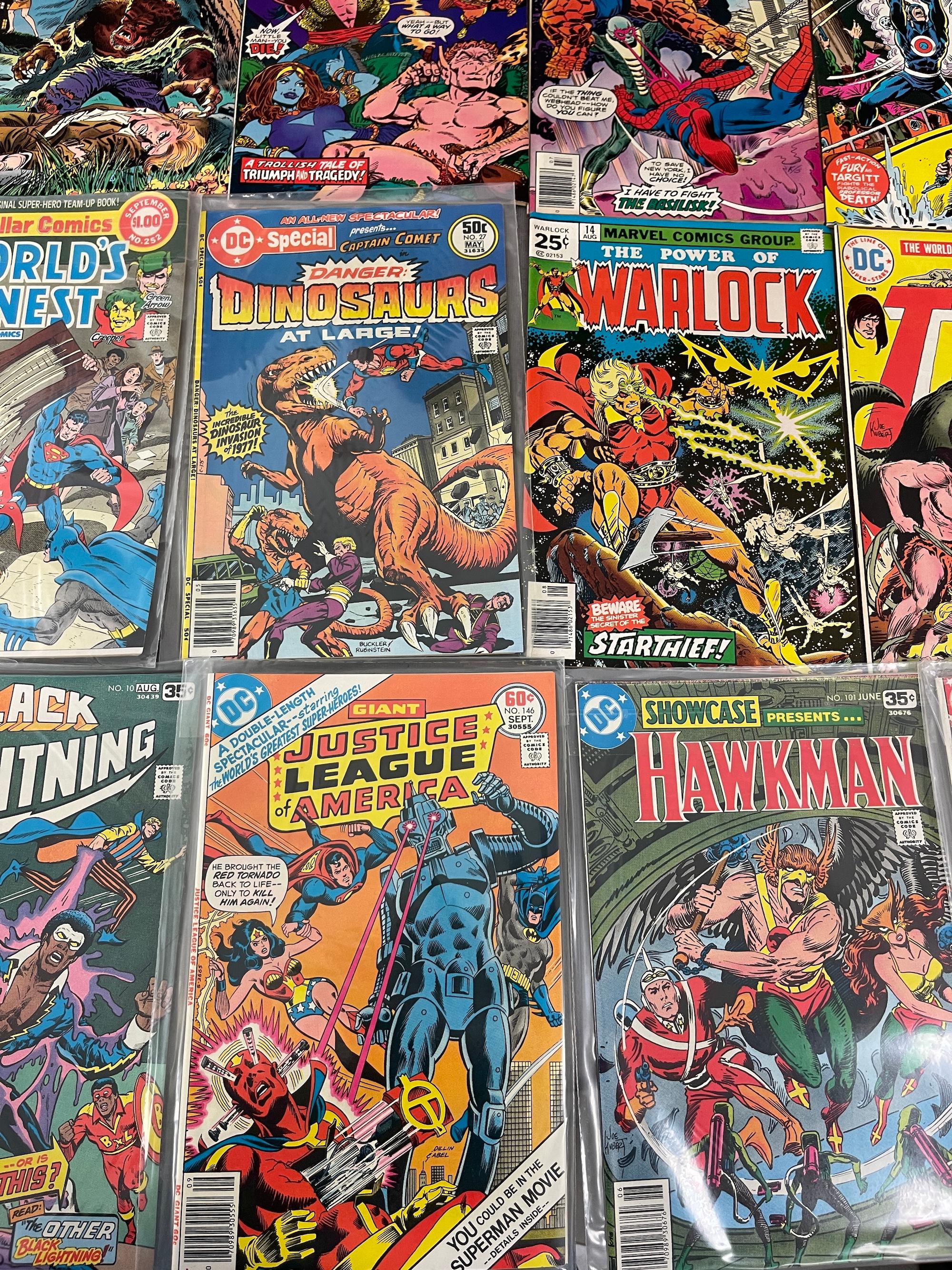 VINTAGE COMIC BOOK COLLECTION MARVEL COMICS LOT 21