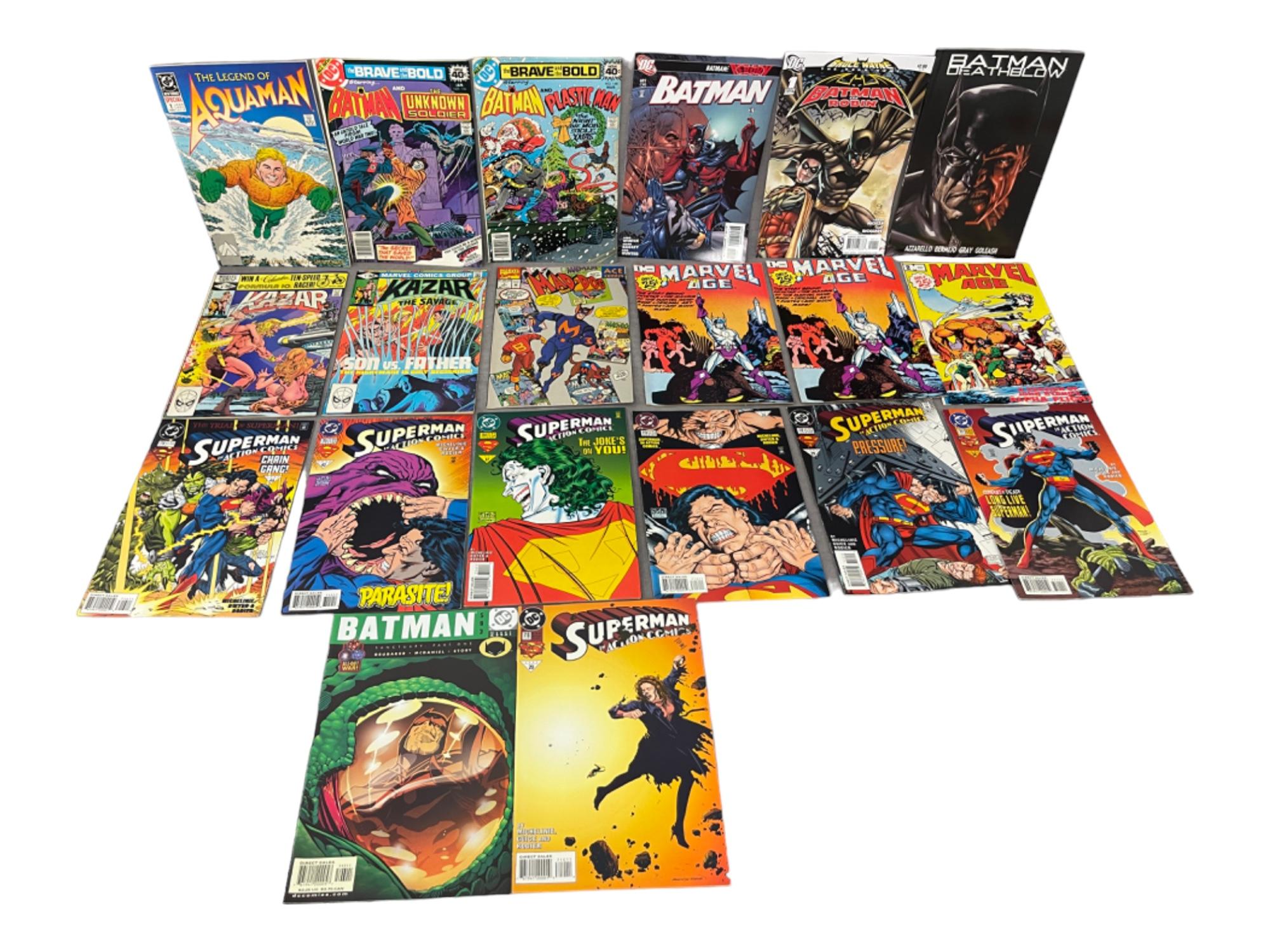 VINTAGE COMIC BOOK COLLECTION DC COMICS LOT 20