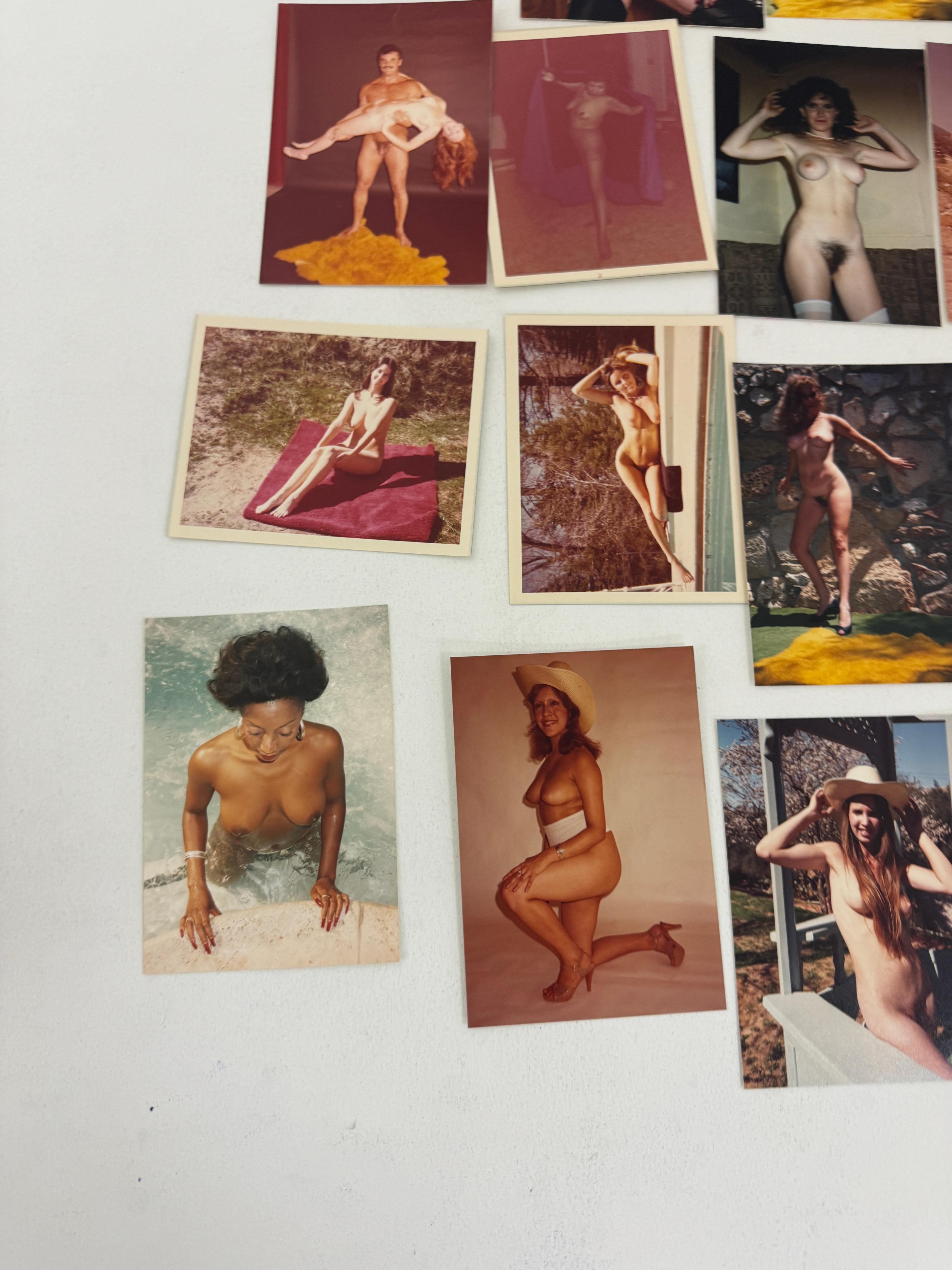 Vintage Pin-Up Nude Female Model Erotic Risque Photograph Collection Lot