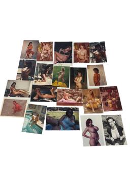 Vintage Pin-Up Nude Female Model Erotic Risque Photograph Collection Lot