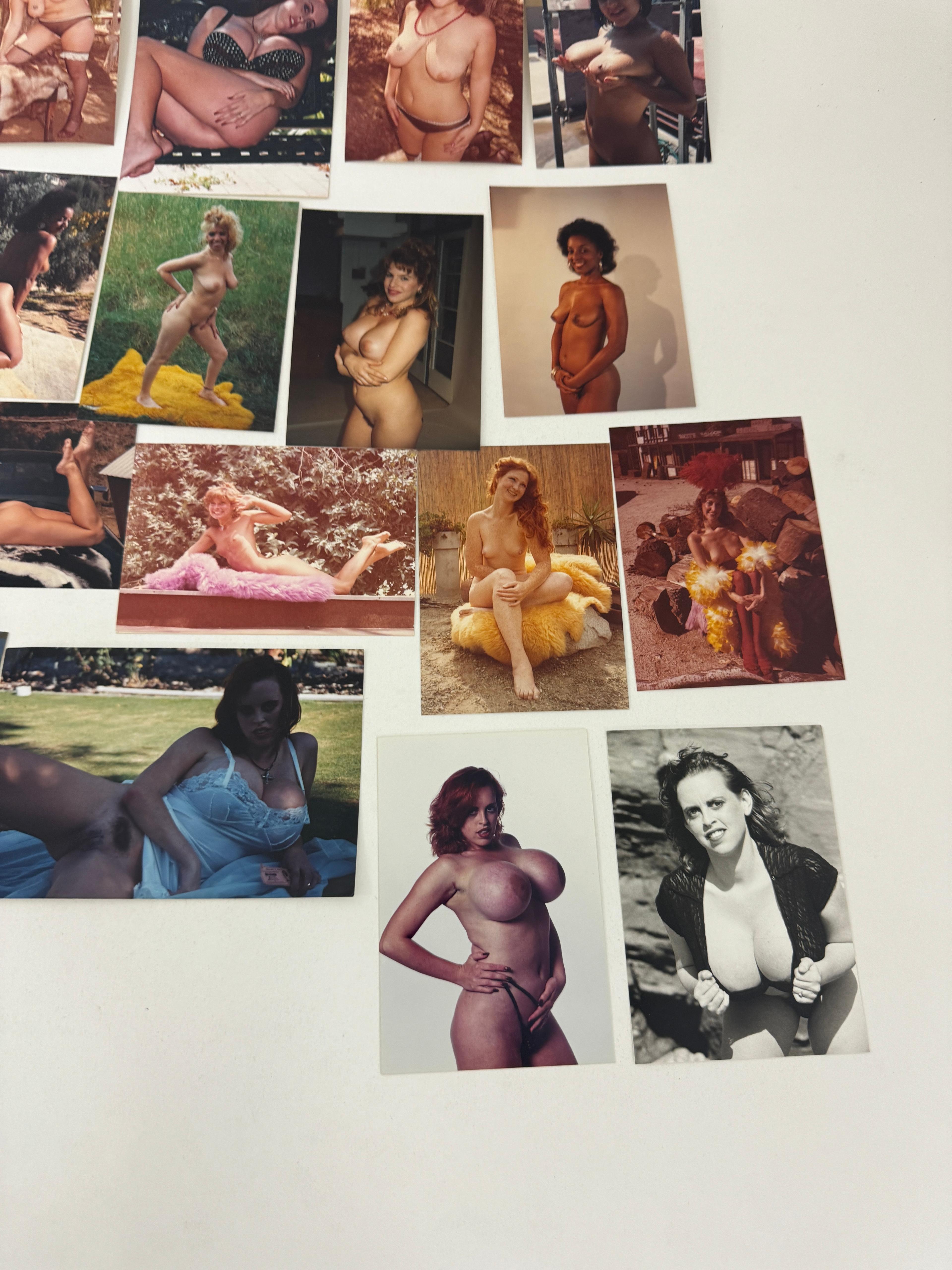 Vintage Pin-Up Nude Female Model Erotic Risque Photograph Collection Lot