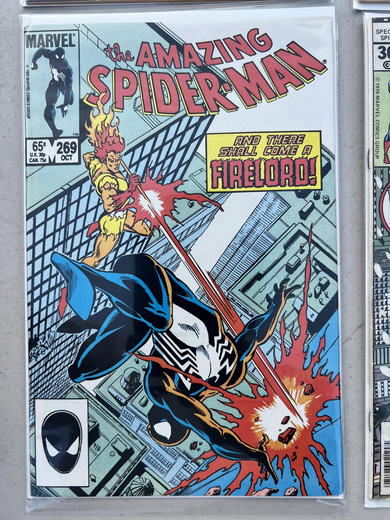 COMIC BOOK AMAZING SPIDER-MAN 179, 281, 269, 4