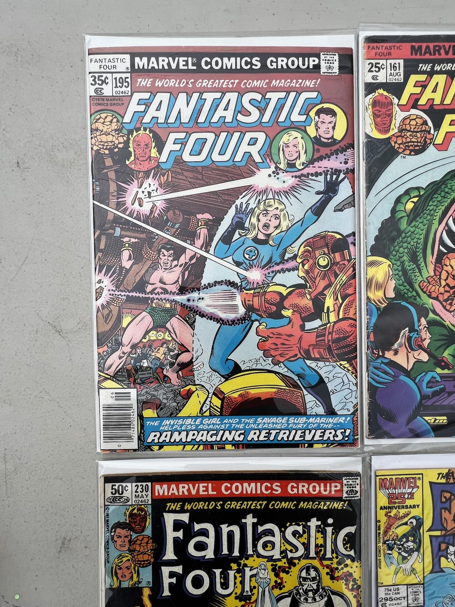 COMIC BOOK FANTASTIC FOUR COLLECTION LOT 8 MARVEL COMICS