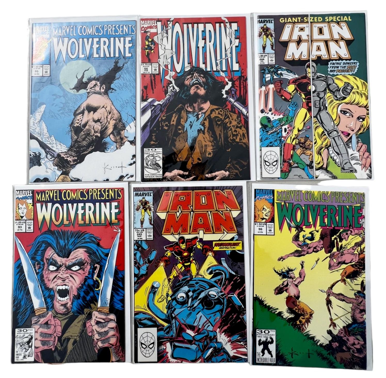 Comic Book Iron Man Wolverine Collection lot 6