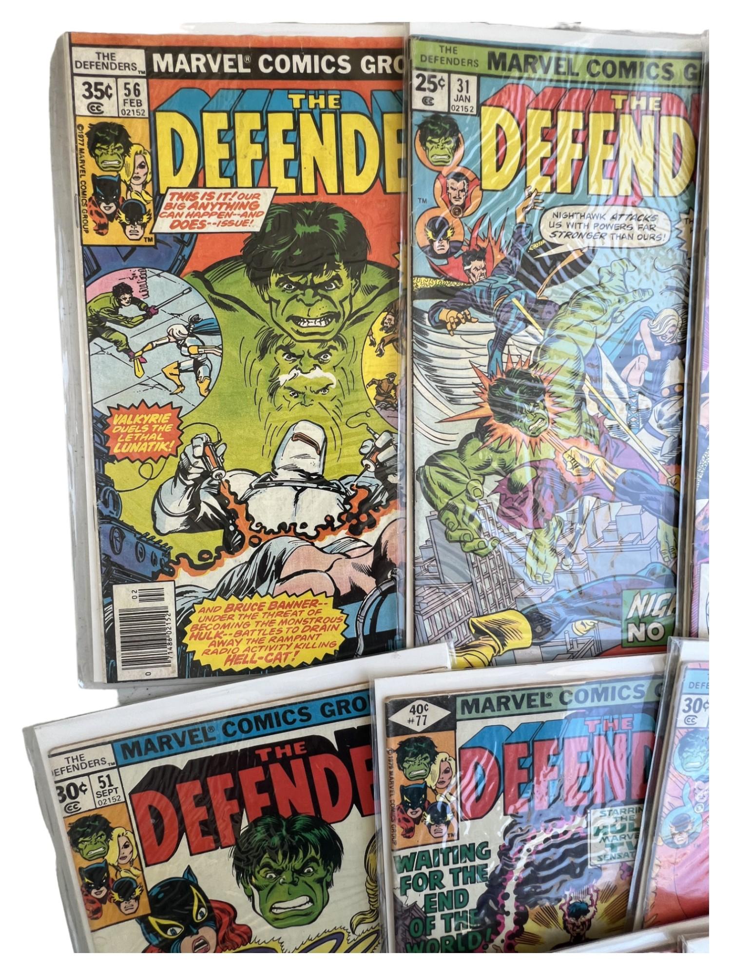 Comic Book Defenders collection lot 24 Marvel comics