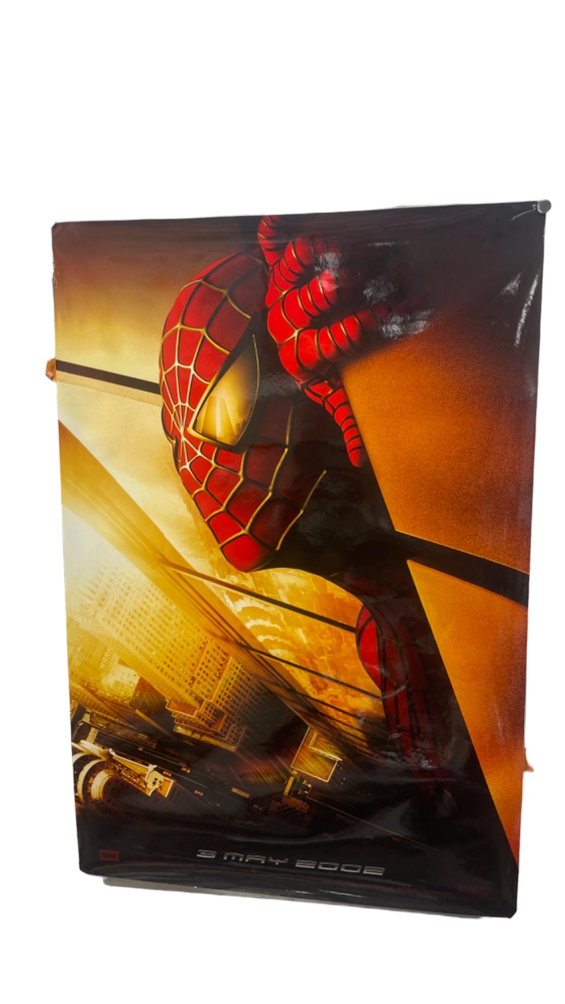 Recalled Original 2002 Spiderman Twin Towers Mint Movie Poster