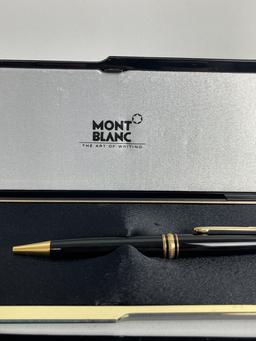 Mont Blanc ballpen with box lot with box