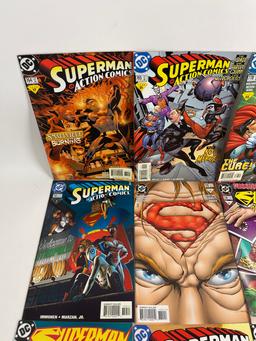 Vintage comic book Superman collection lot 20 DC comics