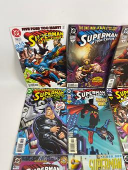 Vintage comic book Superman collection lot 20 DC comics