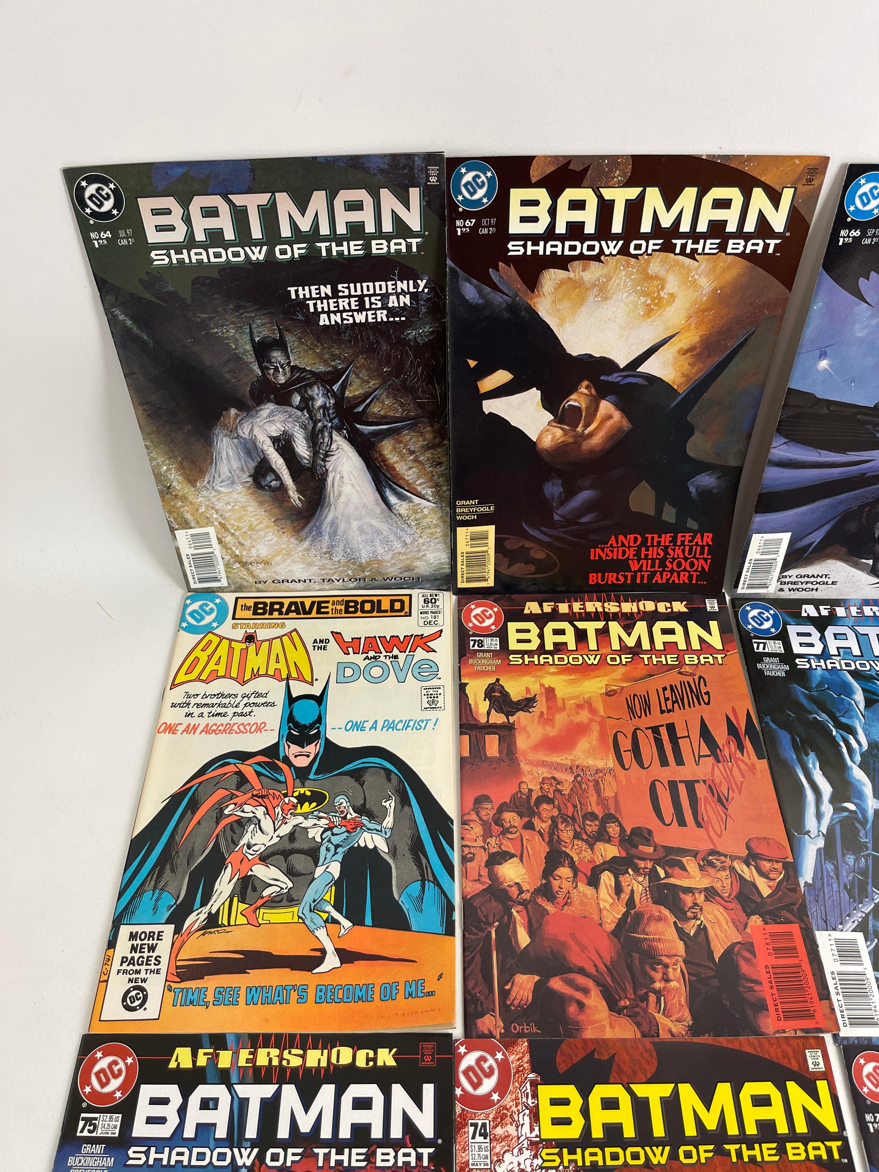 Vintage comic book Batman collection lot 20 DC comics