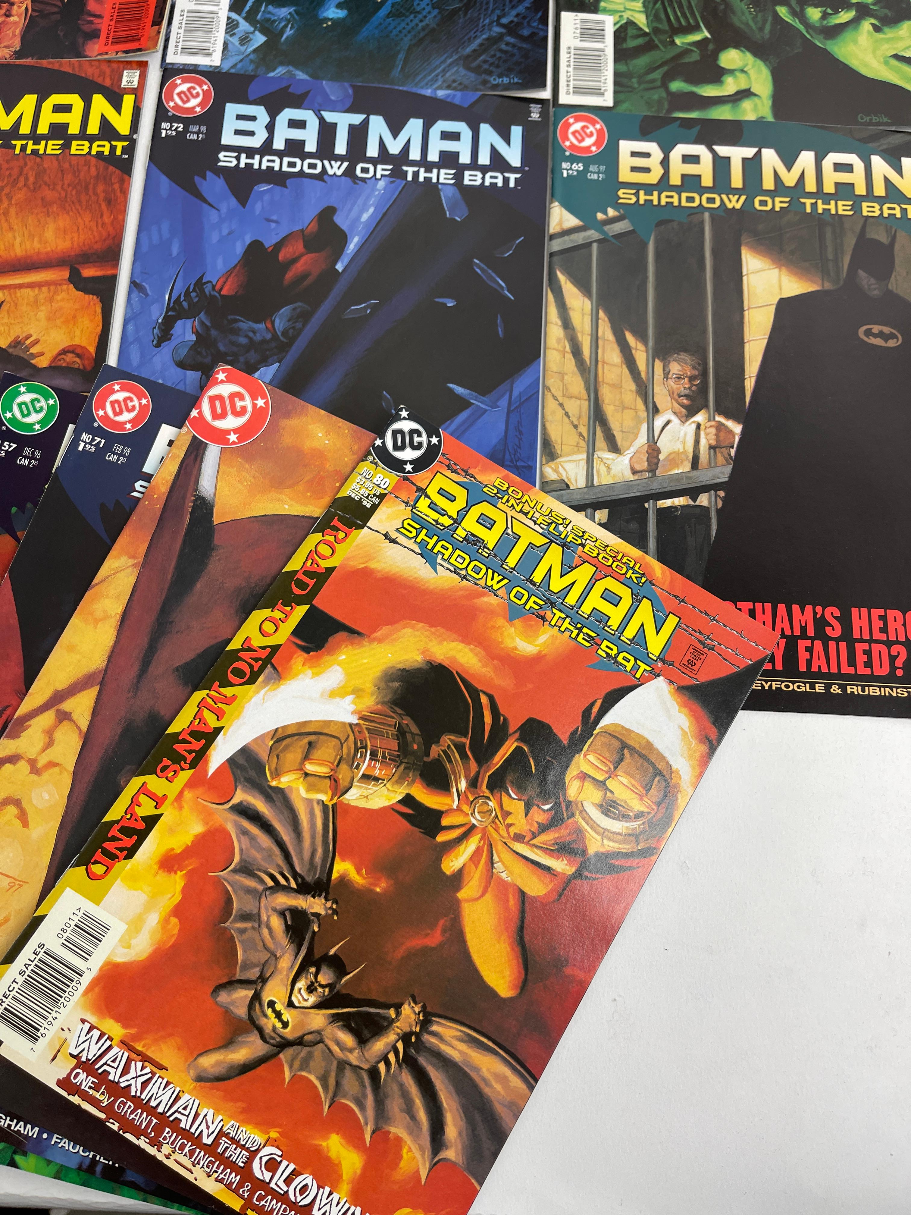 Vintage comic book Batman collection lot 20 DC comics