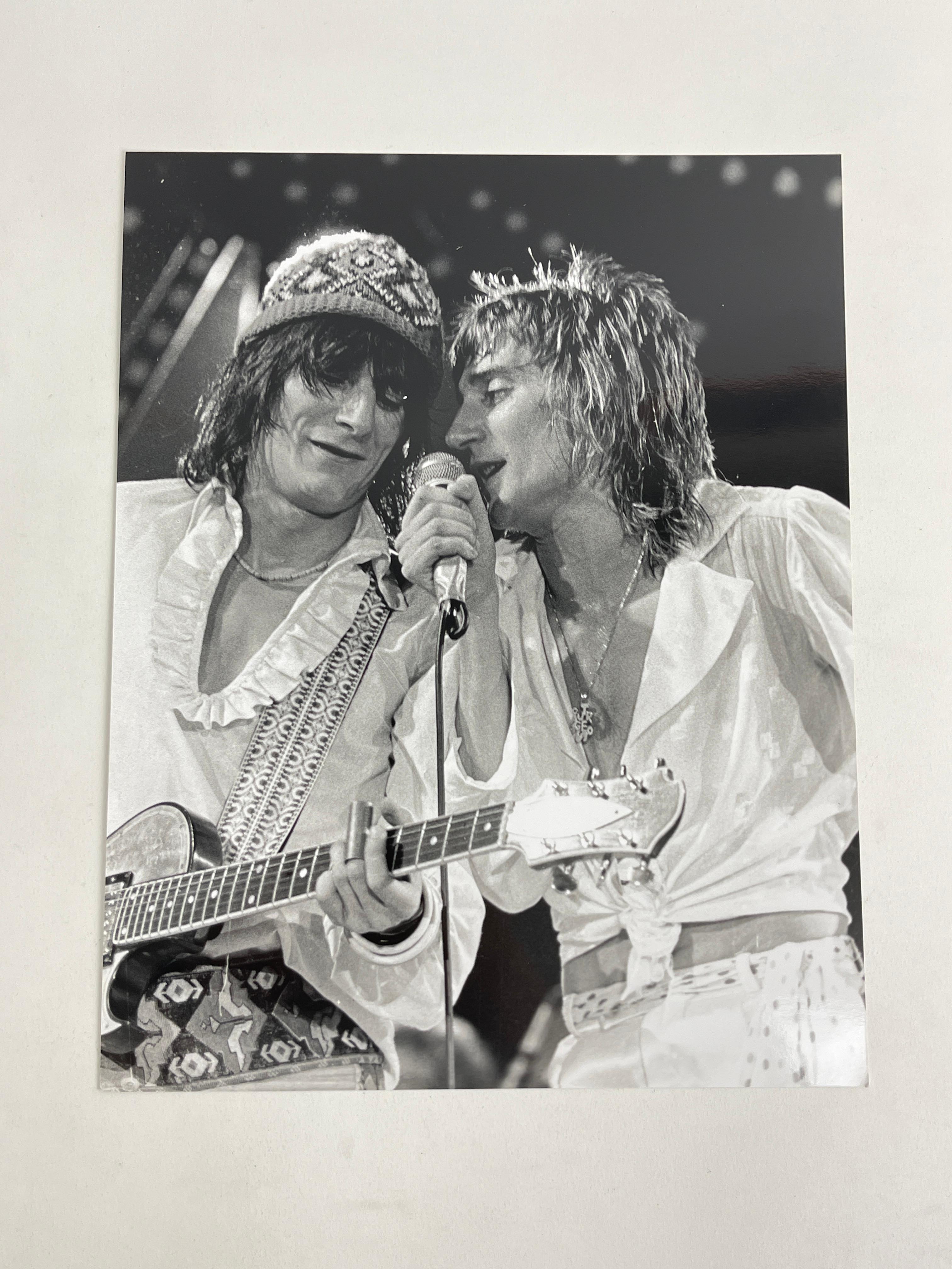 ORIGINAL BLACK AND WHITE  PHOTOGRAPHY  Rod Stewart