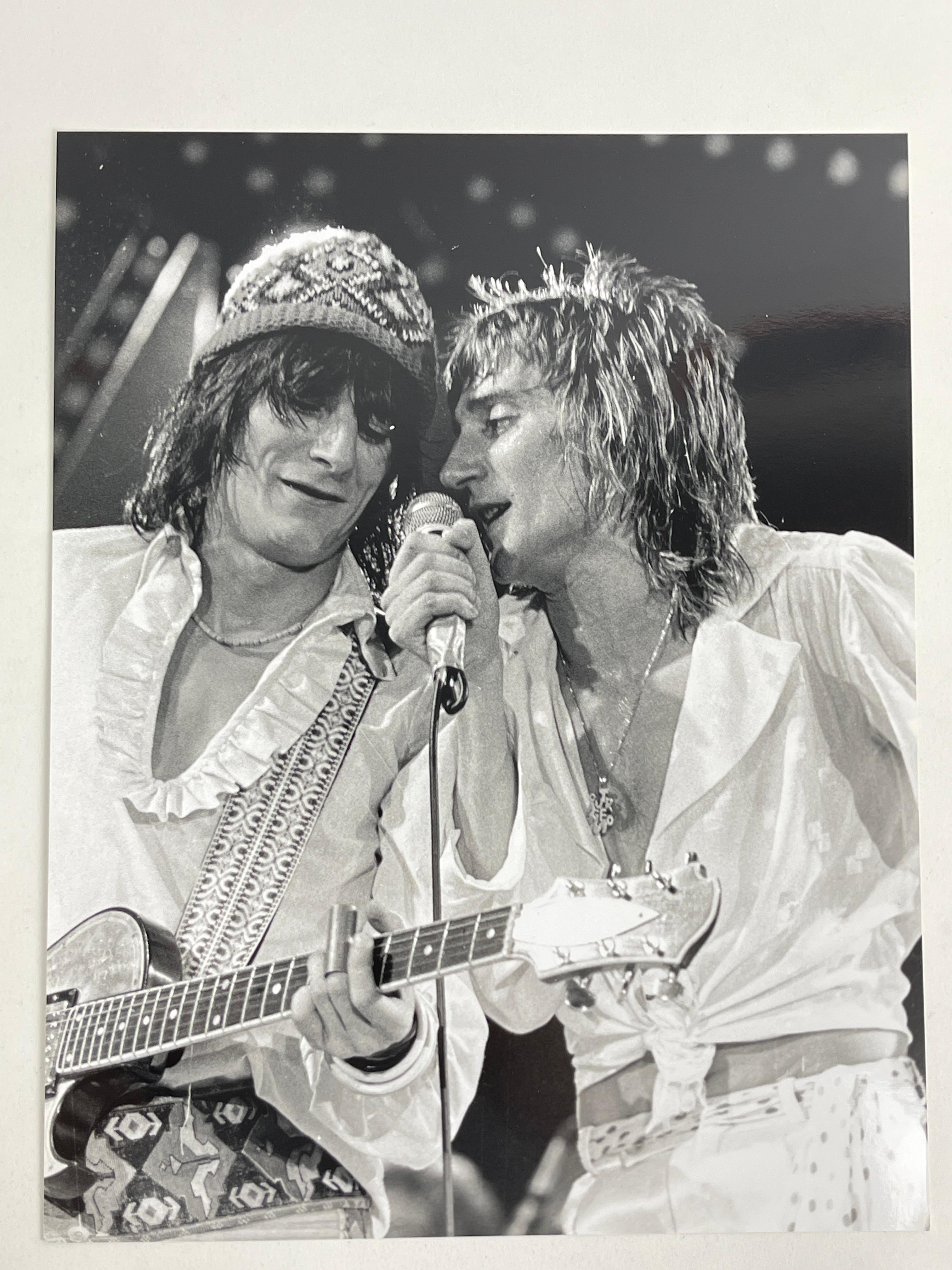 ORIGINAL BLACK AND WHITE  PHOTOGRAPHY  Rod Stewart