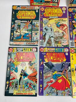 Vintage The Superman Family Marvel DC Comic Book Collection Lot of 10