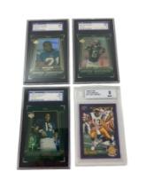 Graded NFL Football Trading Cards