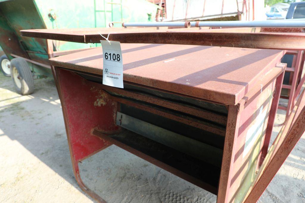 Tarter feed trough