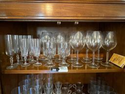 Vintage Wine glasses, champagne glasses