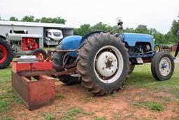 Leyland 154 Diesel Tractor and Box Blade