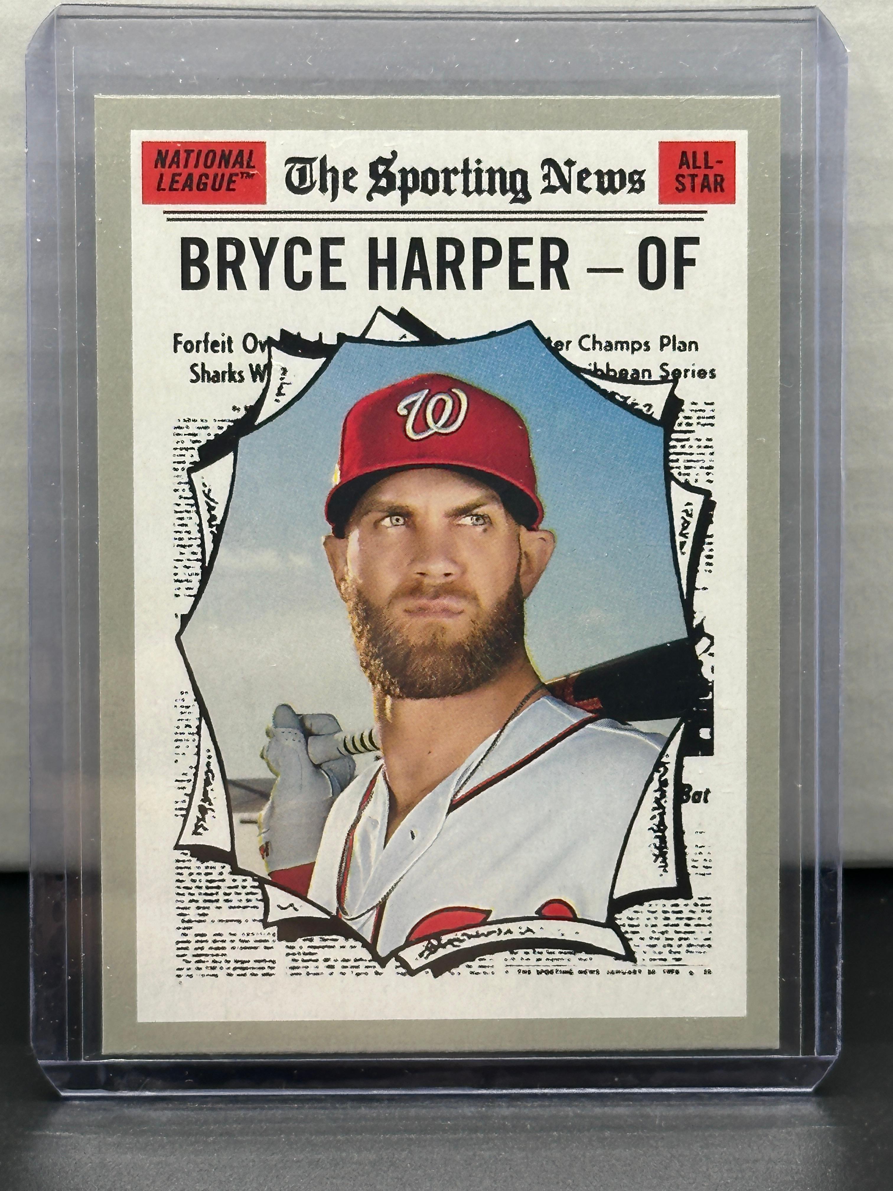 Bryce Harper 2019 Topps Heritage All Star #367