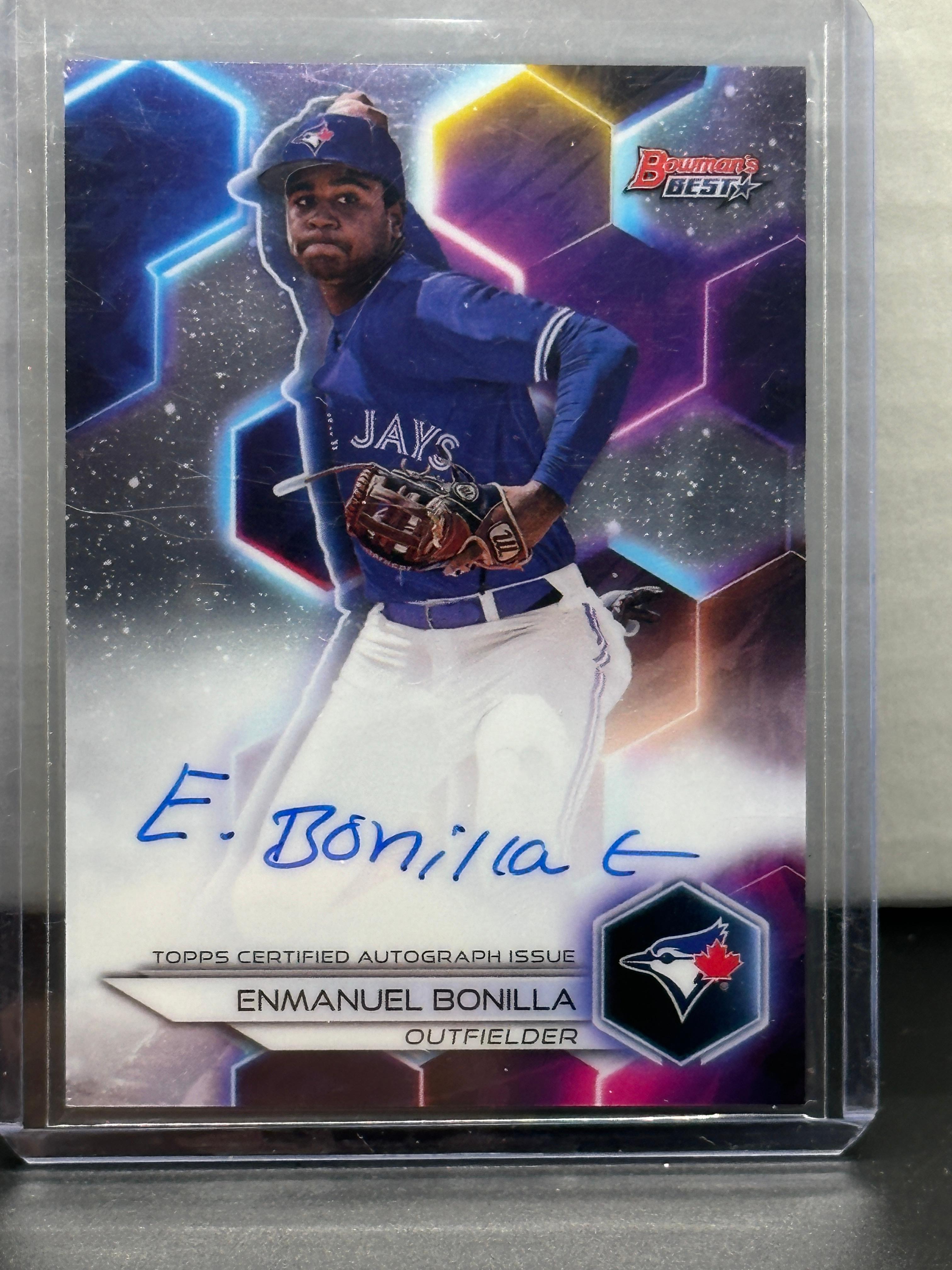 Emmanuel Bonilla 2023 Bowman's Best Best of 2023 RC Rookie Auto #B23-EB