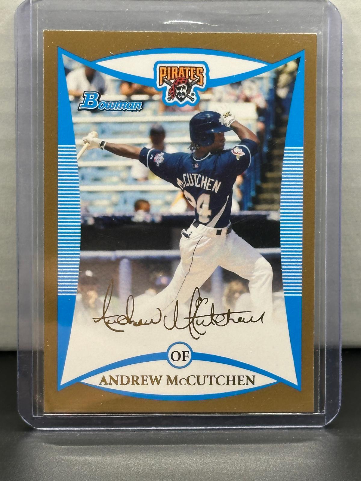 Andrew McCutchen 2008 Bowman Gold #BDPP69