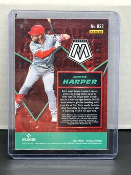 Bryce Harper 2021 Panini Mosaic Hot Sauce Insert #HS3