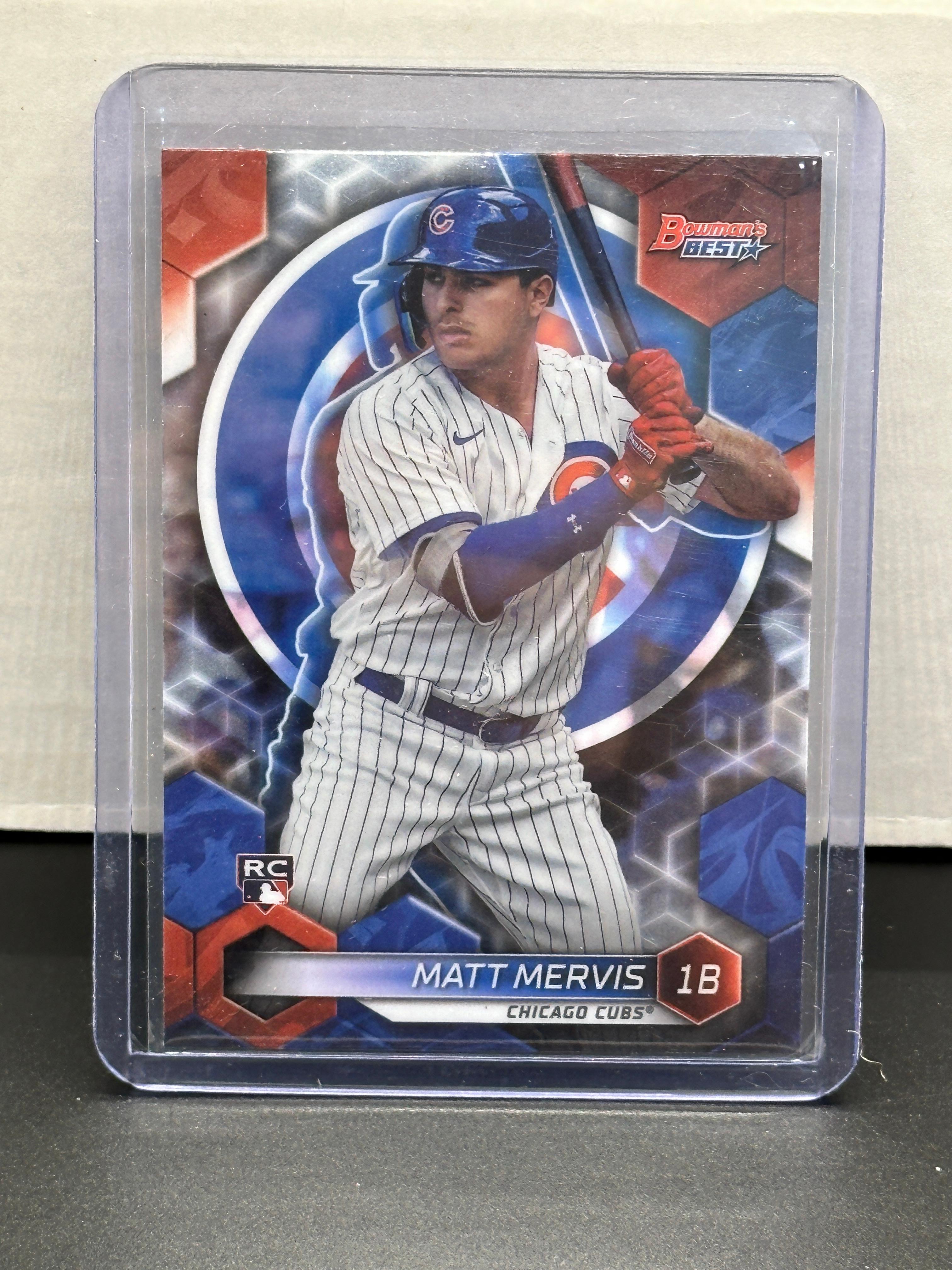 Matt Mervis 2023 Bowman's Best Rookie RC #58