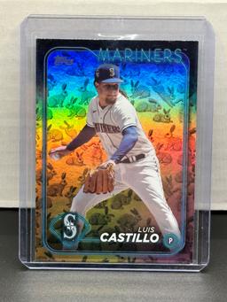 Luis Castillo 2024 Topps Easter Bunny Parallel Short Print #54