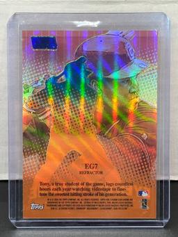 Tony Gwynn 2000 Topps Stadium Club Chrome Eyes of the Game Refractor Acetate Insert #EG7