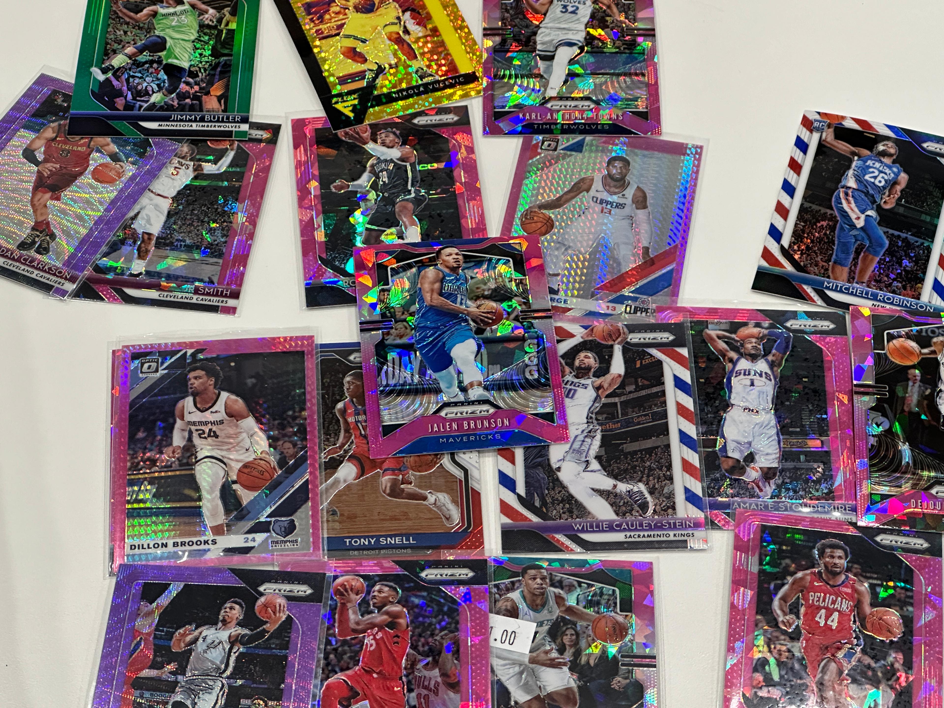 Huge 4 Row Monster Box NBA Cards