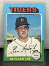 Gene Lamont 1975 Topps #593