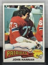 John Hannah 1975 Topps #318