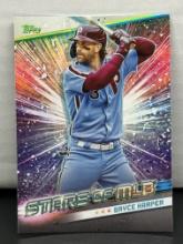 Bryce Harper 2024 Topps Stars of MLB Insert #SMLB-14