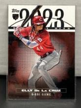 Elly De La Cruz 2024 Topps Greatest Hits Rookie RC Insert #23GH-25