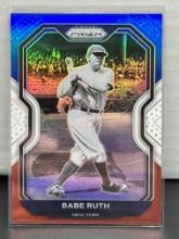 Babe Ruth 2021 Panini Prizm Red White Blue Prizm #182