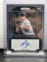 Stephen Ridings 2022 Panini Prizm Rookie Autographs RC Auto #RA-SR