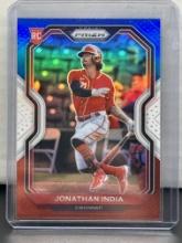 Jonathan India 2021 Panini Prizm Red White Blue Prizm Rookie RC #26