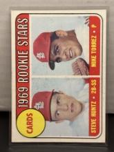 Steve Huntz Mike Torrez 1969 Topps Rookie RC #136