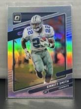 Emmitt Smith 2021 Panini Donruss Optic Silver Prizm #25