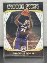 Shaquille O'Neal 2020-21 Panini Donruss Optic Winner Stays Insert #1