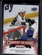 Connor Bedard 2023-24 Upper Deck Connor Bedard Collection Rookie RC #25